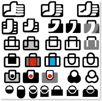 Designutkast til logotype for Janic - en portef&oslash;ljegrossist