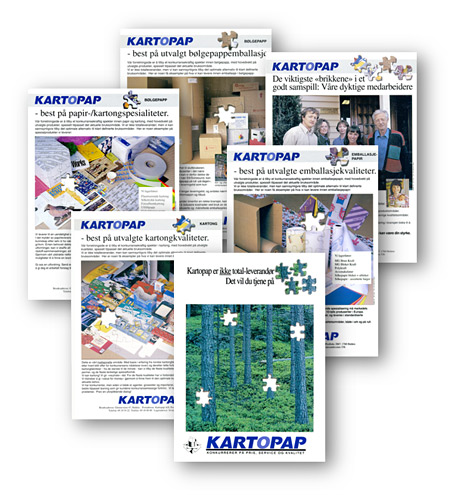 Kartopap brosjyreark